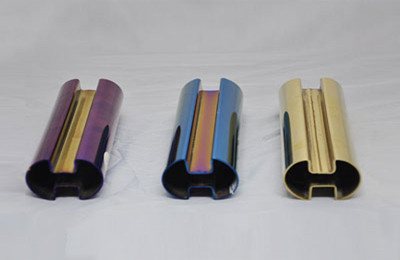 喜有沃-304不銹鋼彩色雙槽管